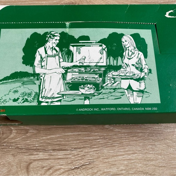 Vintage New Androck Barbecue tool set 5 pieces BBQ utensils made in Canada - Picture 5 of 6